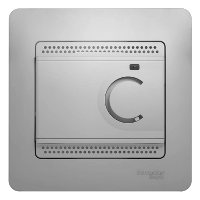 Терморегулятор электронный для теплого пола GLOSSA Schneider Electric алюминий в Иркутске