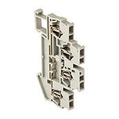 Колодка клеммная самозажимная двойная JXB-ST-4 32А серая EKF PROxima в Иркутске