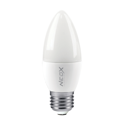Лампа светодиодная LED-СВЕЧА 5Вт 230В Е27 3000К 400Лм NEOX в Иркутске