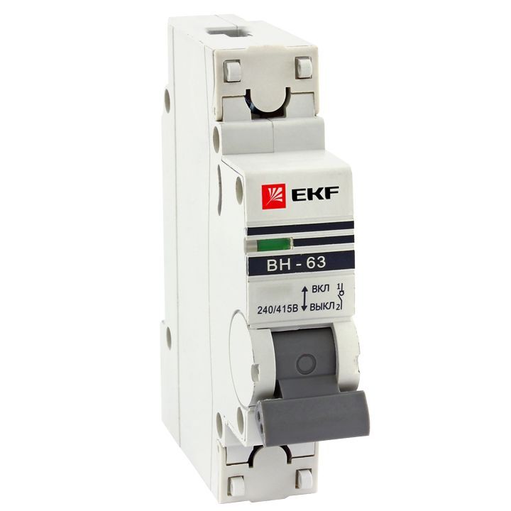 Выключатель нагрузки ВН-63 1Р 40А EKF PROxima в Иркутске