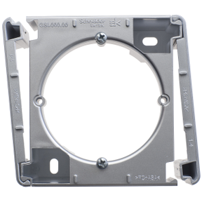 Коробка накладная одинарная Glossa SE алюминий в Иркутске