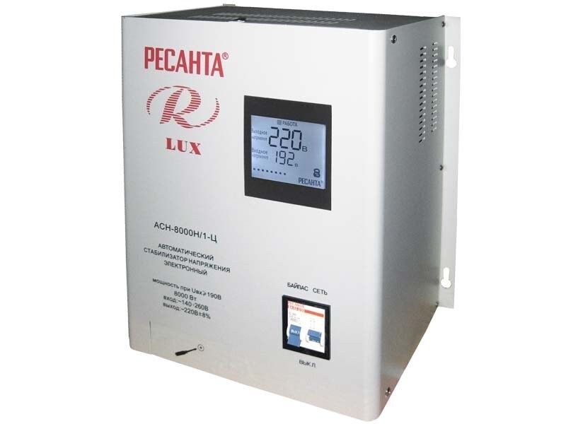 Стабилизатор АСН-8 000 Н/1-Ц Ресанта Lux в Иркутске