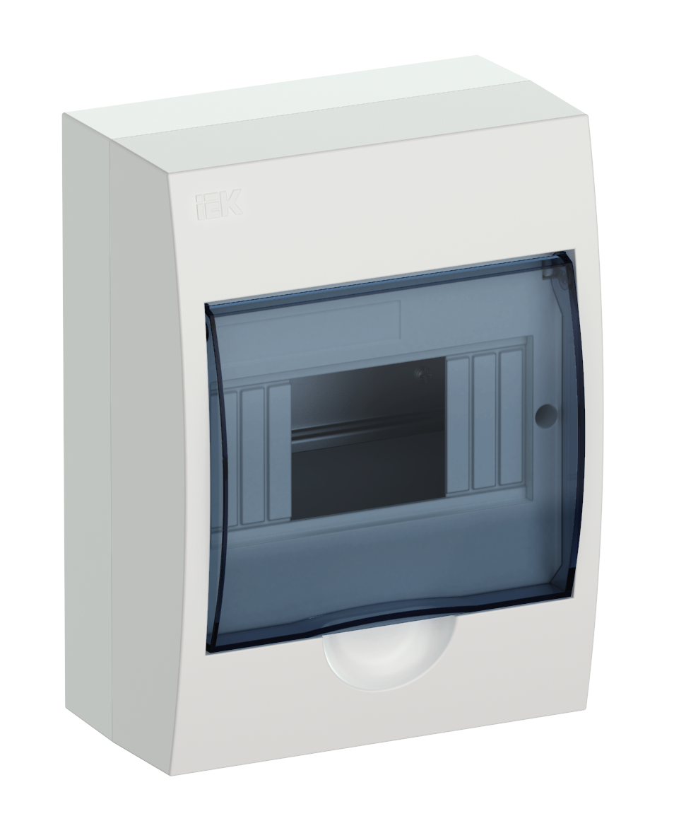 Бокс ЩРН-П-6 модулей навесной, пластик IP41 IEK в Иркутске