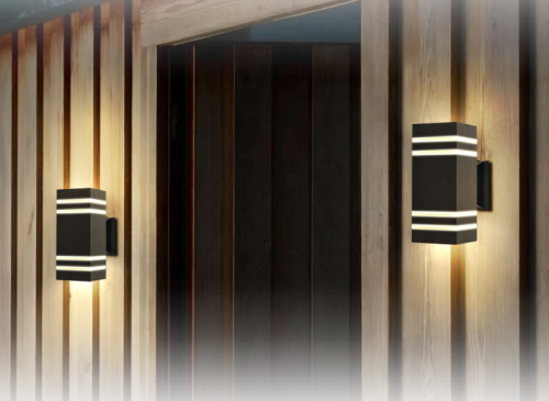 Светильник уличный настенный под лампу серии НБУ POLO-S-GX53