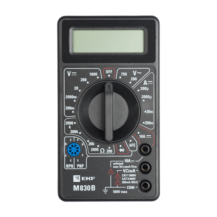 Мультиметр цифровой M830B EKF Master в Иркутске