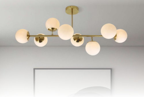 Люстры под лампу серии AURORA LUNA