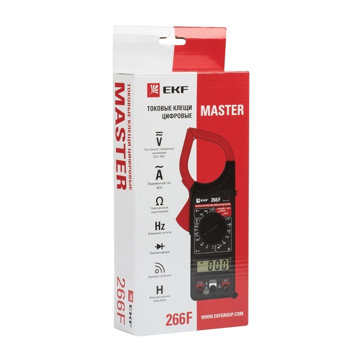 Токовые клещи цифровые 266F EKF Master в Иркутске