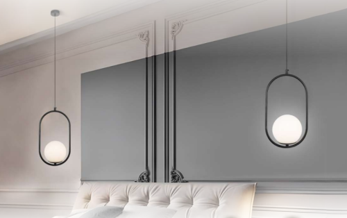 Подвесной светильник под лампу G9 AURORA OVAL