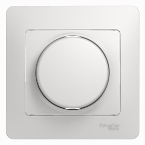Диммер GLOSSA Schneider Electric белый в Иркутске