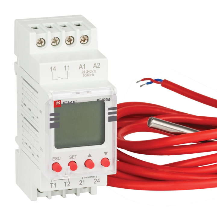 Реле температуры с дисплеем RT-820M (-25....+130 С) EKF PROxima в Иркутске