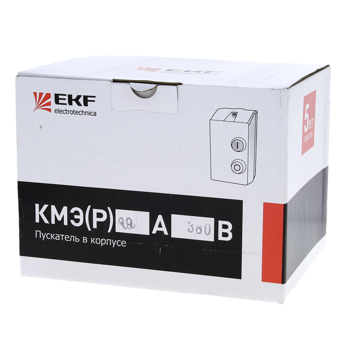 Контактор EKF КМЭ 12А 220В с РТЭ IP65 в корпусе в Иркутске