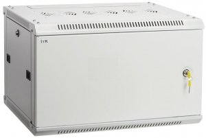 ITK Шкаф LINEA W 6U 600x450 мм дверь металл, RAL7035 в Иркутске