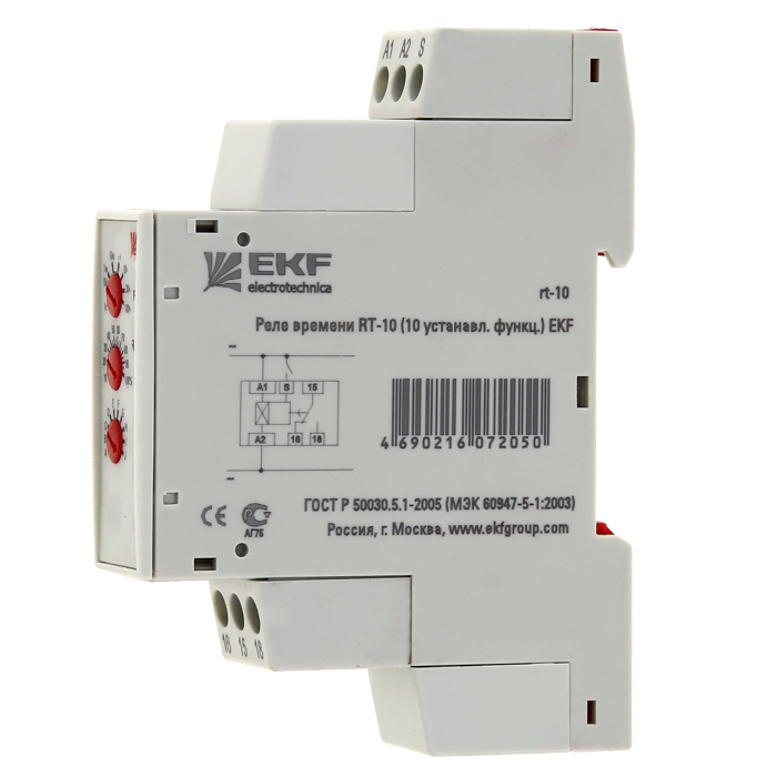 Реле времени RT-10 (10 функций) EKF PROxima в Иркутске