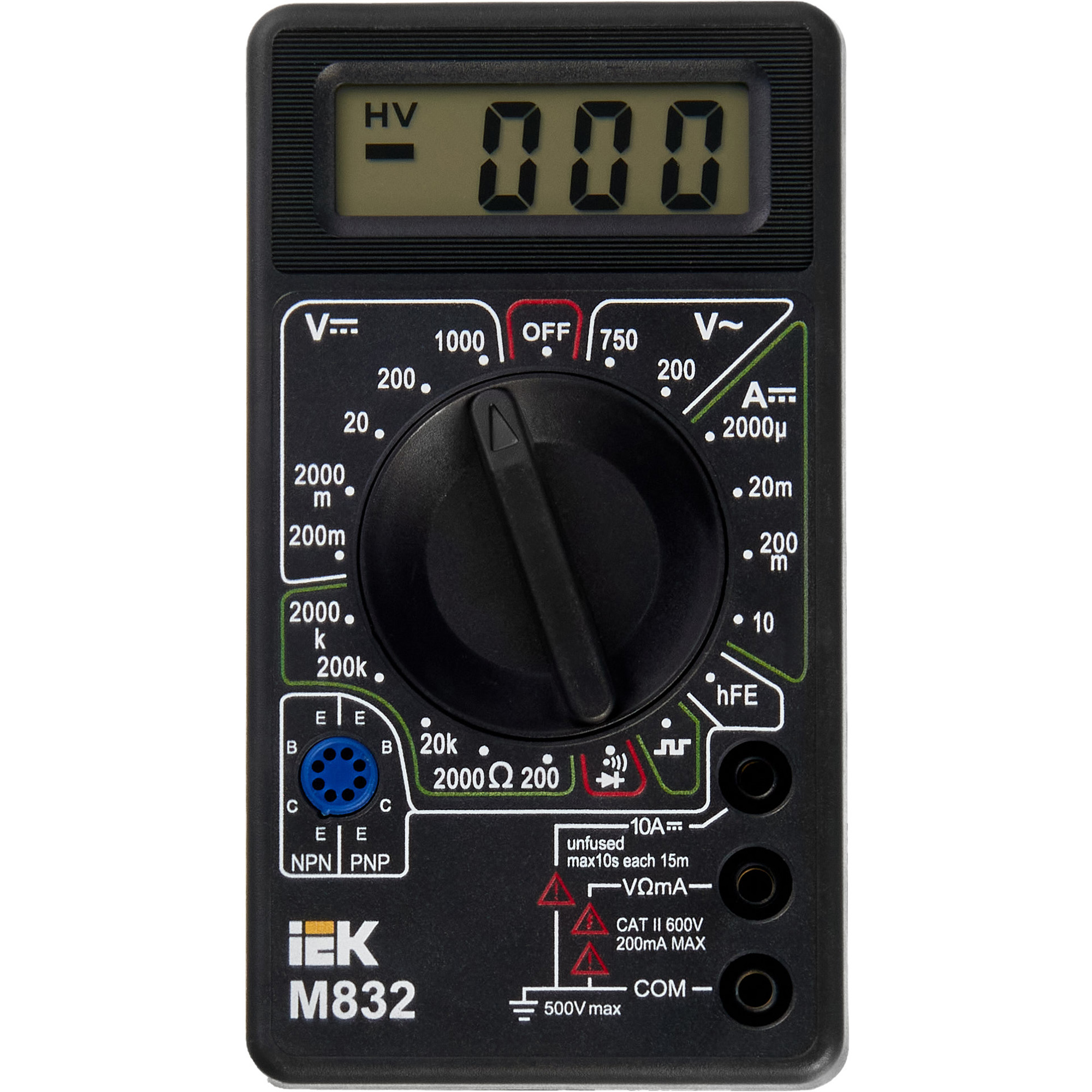 Мультиметр цифровой Universal M832 IEK в Иркутске