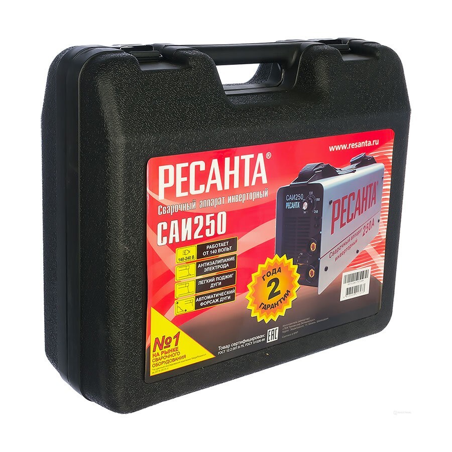 Сварочный аппарат инверторный САИ 250 в кейсе Ресанта в Иркутске
