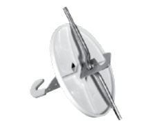 Розетка потолочная (нагрузка до 15 кг) РП-1 белая в Иркутске