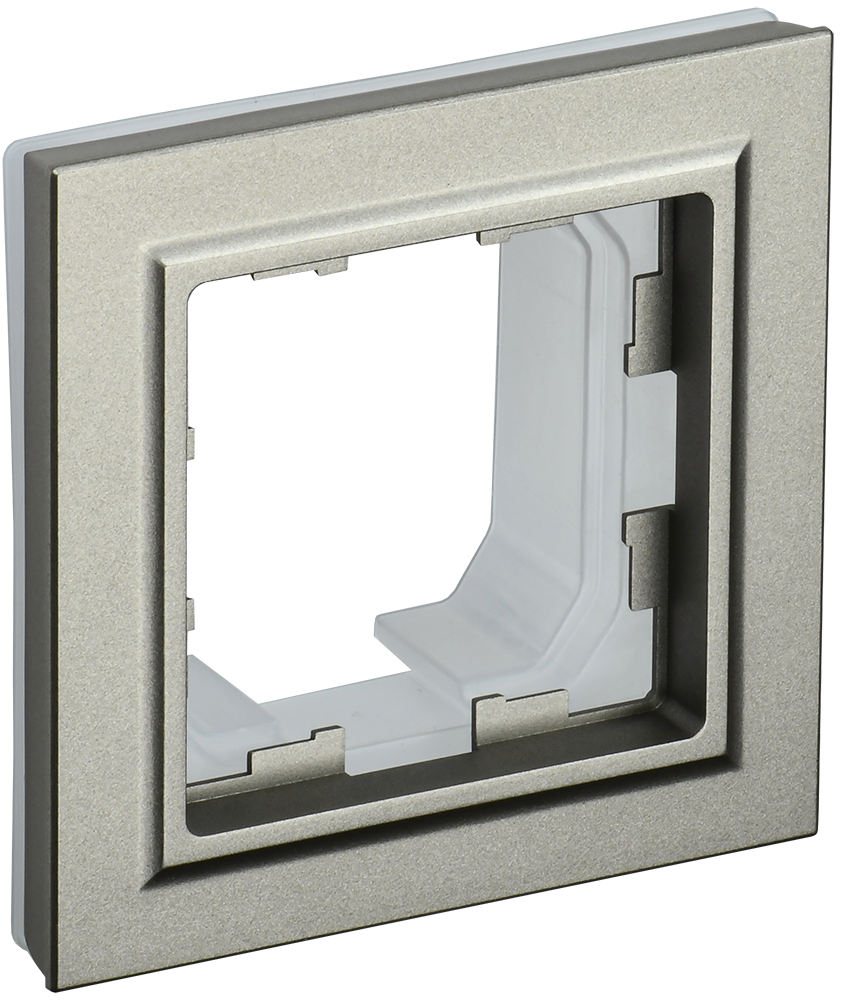 Рамка одинарная IP44 BRITE IEK шампань в Иркутске