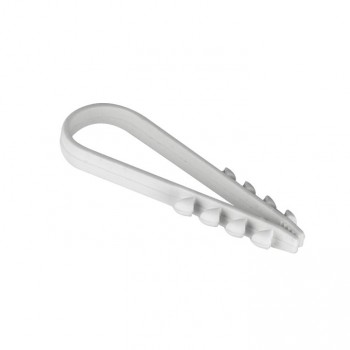 Дюбель-хомут 11-18 мм для круглого кабеля белый (упак. 100шт) EKF в Иркутске