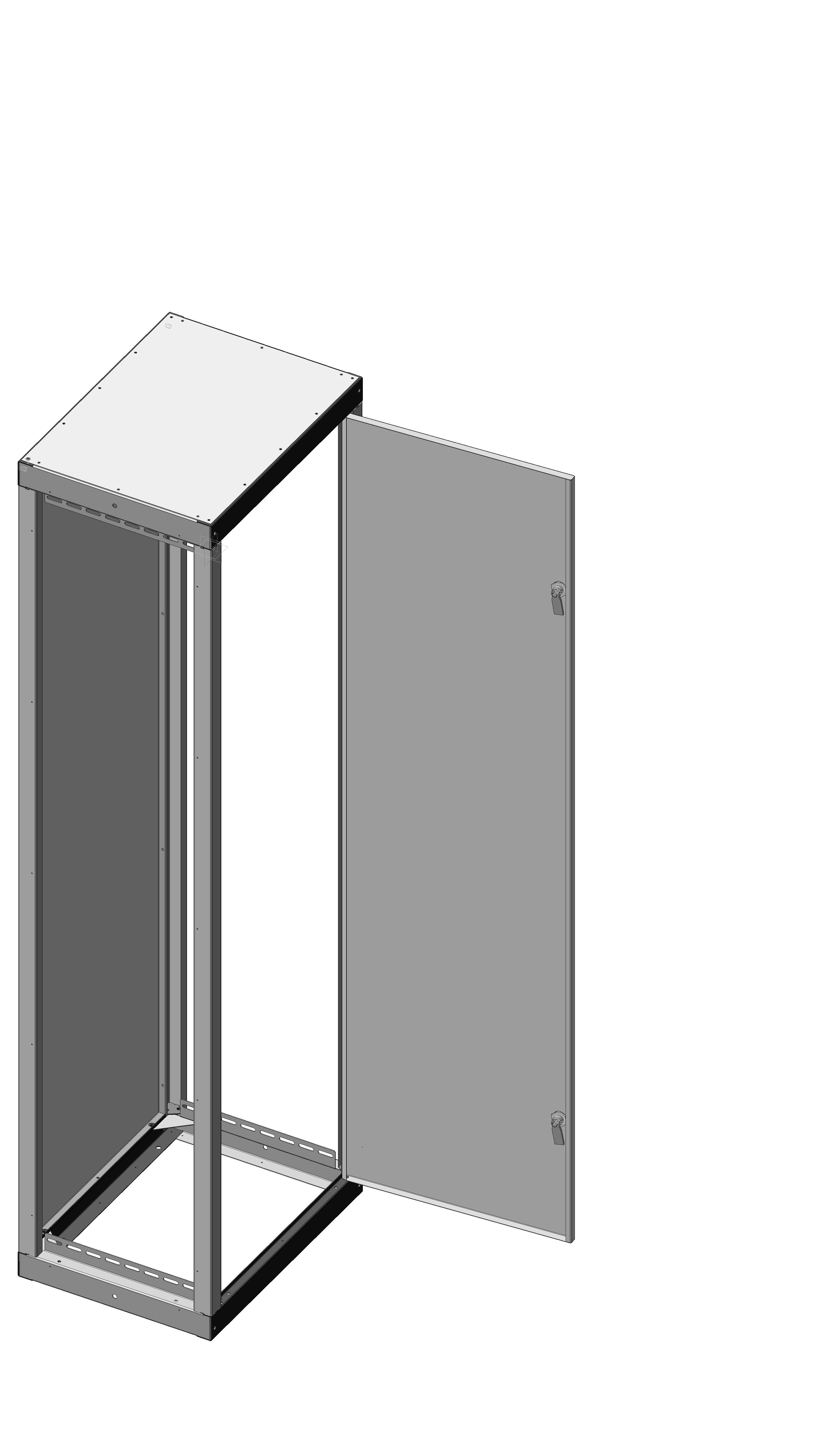 Каркас ВРУ-1 EKF 18.80.45 IP31 Unit S в Иркутске