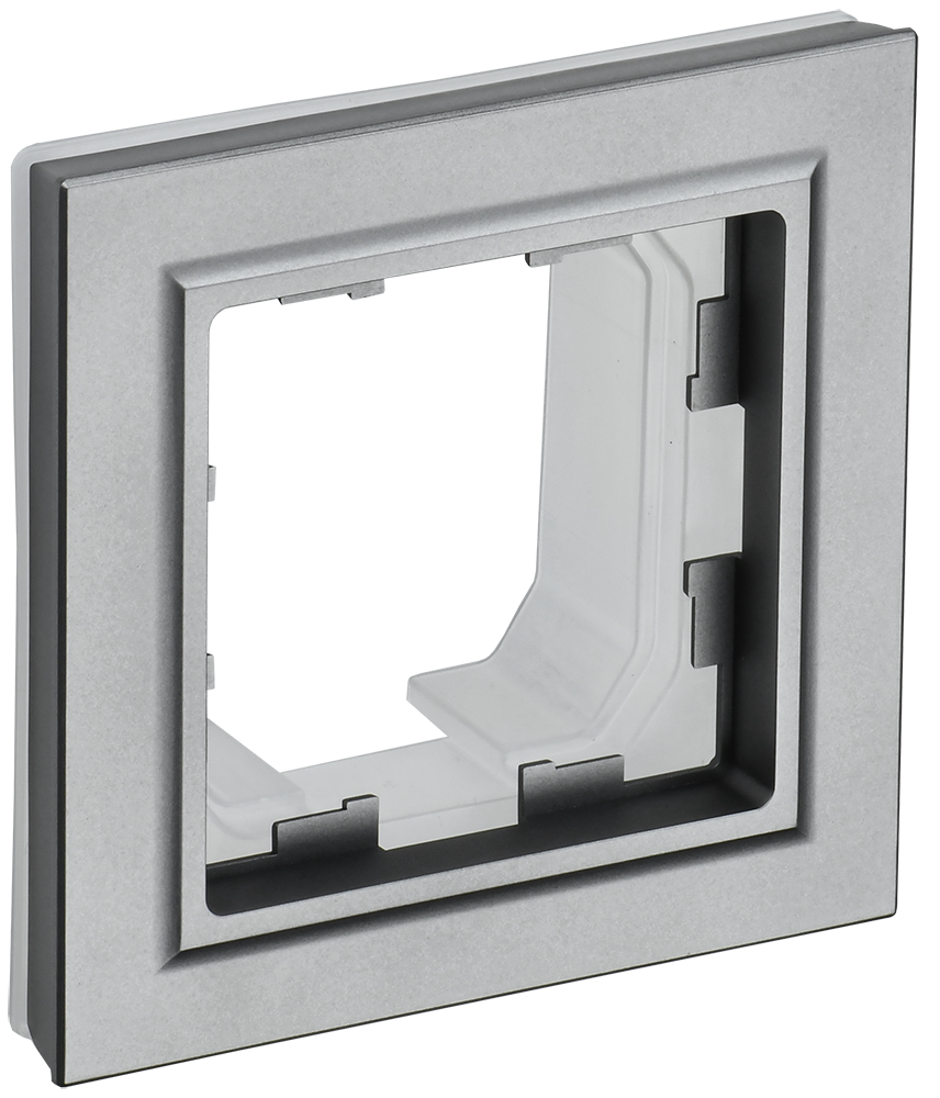 Рамка одинарная IP44 BRITE IEK сталь в Иркутске