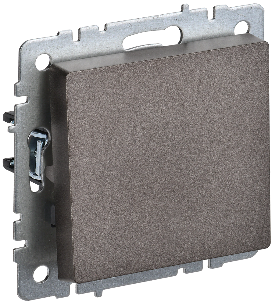 Выключатель одноклавишный 10А BRITE IEK бронза в Иркутске