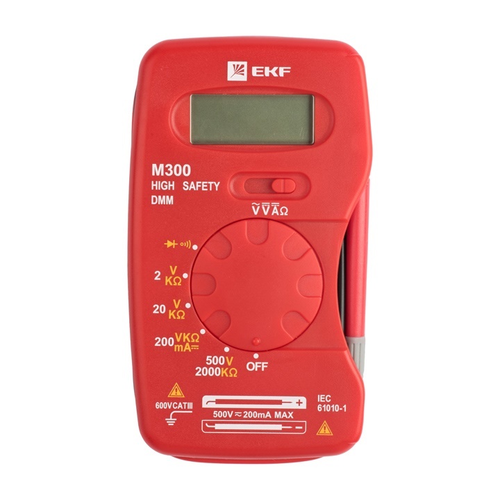 Мультиметр цифровой M300 EKF Expert в Иркутске