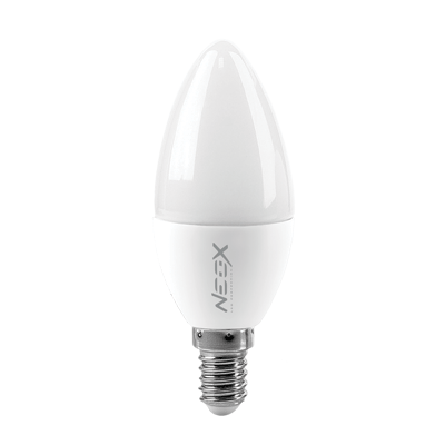 Лампа светодиодная LED-СВЕЧА 5Вт 230В Е14 4000К 400Лм NEOX в Иркутске