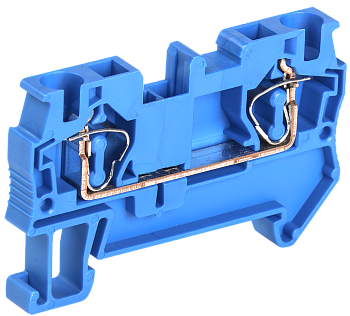 Клемма пружинная КПИ 2в-4 41А синий IEK в Иркутске