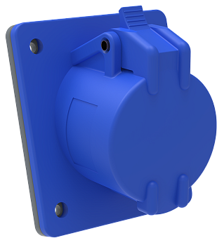 Розетка встраиваемая ССИ-413 16А-6ч/200-250В 2Р+PЕ IP44 MAGNUM IEK в Иркутске