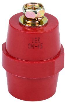 Изолятор SM45 (М8) силовой с болтом IEK в Иркутске