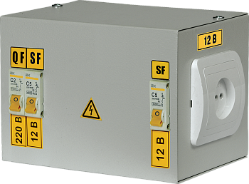 Ящик с понижающим трансформатором ЯТП-0,25 230/12-3 36 УХЛ4 IP30 IEK в Иркутске