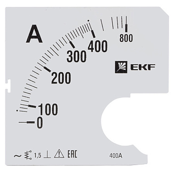 Шкала сменная для A961 400/5А-1,5 EKF PROxima в Иркутске