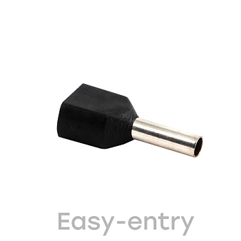 Наконечник EKF PROxima штыревой втулочный изолированный НШвИ(2) 1,5-8 (50шт.) в Иркутске