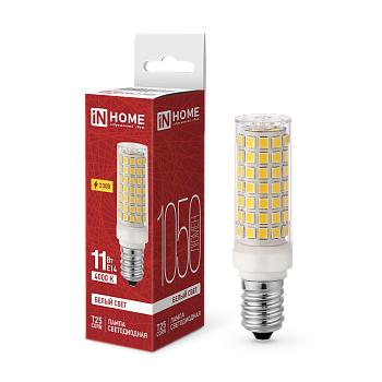 Лампа светодиодная LED-T25-CORN 11Вт 230В E14 4000К 1050Лм IN HOME в Иркутске