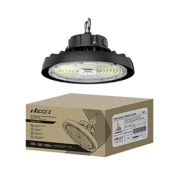 Светильник складской светодиодный UHB-LEVEL 150PA3C-SB-BL 150/120/100Вт 100-277В 175Лм/Вт 3CCT 5лет IP69K NEOX в Иркутске