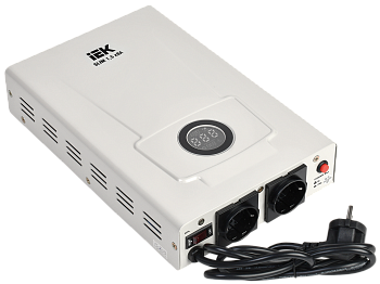 Стабилизатор напряжения 1-фазный настенный 1,5кВА SLIM IEK в Иркутске