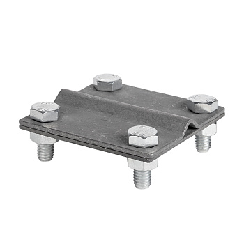 Зажим универсальный полоса 40 - прут 10 (пластина 70x70мм) HZ EKF PROxima в Иркутске