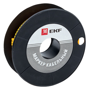 Маркер кабельный 4,0 мм2 "7" (500 шт.) (ЕС-2) EKF PROxima в Иркутске