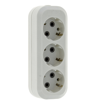 Колодка 3 места 16А 3,5кВт с/з Эксперт EKF PROxima в Иркутске