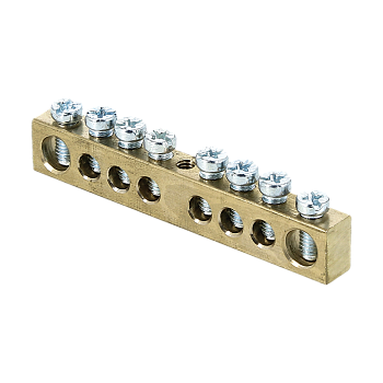 Шина EKF "N"нулевая 6х9мм 8/1 по центру в Иркутске