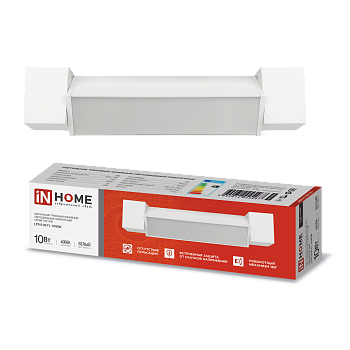 Светильник трековый линейный светодиодный поворотный LTR-01R-TL 10Вт 4000К 1000Лм 210мм IP40 120 градусов белый серии TOP-LINE IN HOME в Иркутске