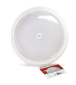 Светильник светодиодный СПБ-2Д-КРУГ 24Вт 230В 4000К 1700Лм 310мм с настраиваемым датчиком белый IN HOME в Иркутске