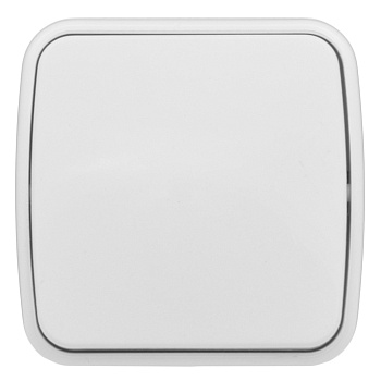 Выключатель одноклавишный НАКЛАДНОЙ Минск EKF белый в Иркутске