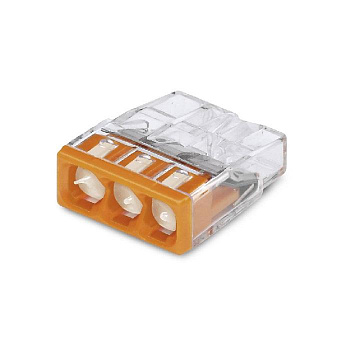 Зажим WAGO клеммный с пастой 2273-243 3x2,5 в Иркутске