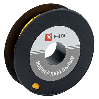 Маркер кабельный 1,5 мм2 "2" (1000 шт.) (ЕС-0) EKF PROxima в Иркутске