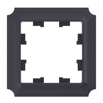 Рамка одинарная AtlasDesign SE Antique карбон в Иркутске