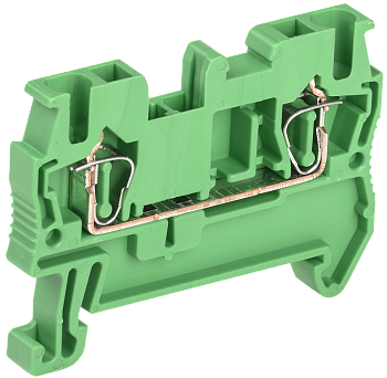 Клемма пружинная КПИ 2в-1,5 17,5А зеленый IEK в Иркутске