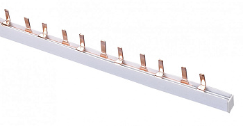 Шина соединительная 2P 63А 1 м. 27х2 контактов ШС-101 DEKraft в Иркутске