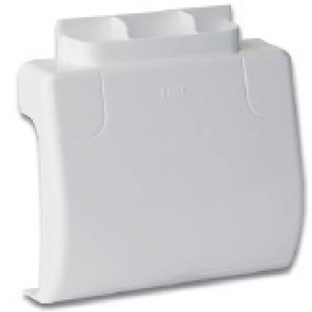 Отвод широкий от каналов 70х22 или 90х25 к 6-мод. коробке "Brava" DKC в Иркутске