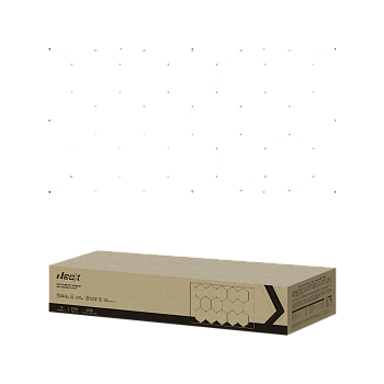 Светильник светодиодный ДБО-HEXAGON 14С-81065 810Вт 6500К 14сот с рамкой 0.5м шнур с вилкой 4835х2430мм NEOX в Иркутске